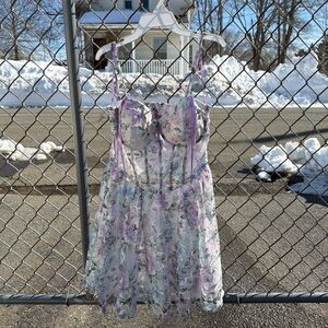 Mi Ami Pastel Floral Dress
